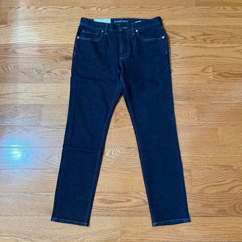 Men’s Everlane Slim 4-Way Stretch Organic Dark Indigo Jeans - Size 31 x 30